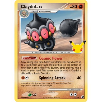 Pokémon Celebrations Classic Collection 15/106 Claydol (Holo)