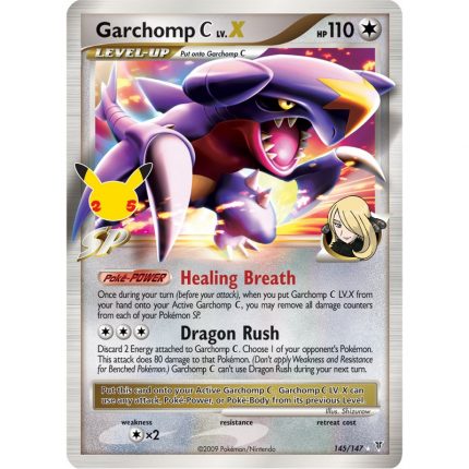 Pokémon Celebrations Classic Collection 145/147 Garchomp C (Holo)