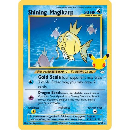 Pokémon Celebrations Classic Collection 66/64 Shining Magikarp (Holo)