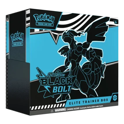 Pokemon Scarlet & Violet Black Bolt Elite Trainer Box ETB